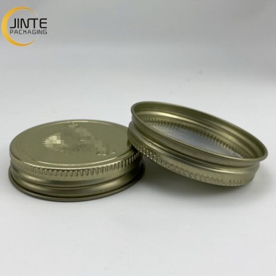 Universal 38mm 45mm 53mm Customized Copper Gold Tinplate Lids or Aluminum material cap good seal for Bottles