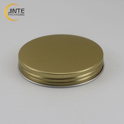 83mm 92mm Sealing Aluminum Gold Screw Lid  For Glass  Bottle